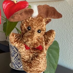 Holiday Reindeer Hand Puppet.🫶🏼
